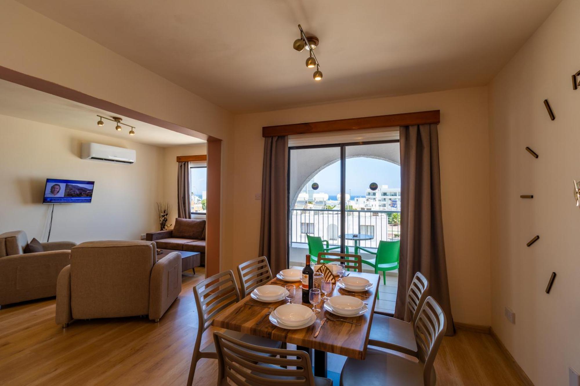 Apartamento Leucolla Hill & Sea Protaras Exterior foto